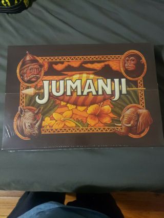 Jumanji The Video Game Ps4 Collectors Editin With Board Peices Rare