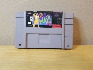 The Mask (nintendo,  1996) Cartridge Only Snes Video Game [rare].