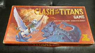 Rare Whitman 1981 Clash Of The Titans Board Game Vintage Movie Game