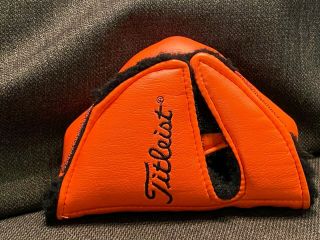 Scotty Cameron TITLEIST Orange Detour Putter Headcover Head Cover EUC RARE 2