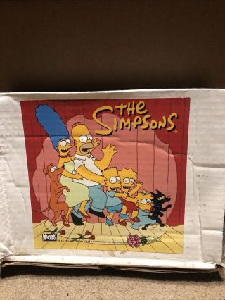 The Simpsons Fox Television Critic Review Screener Vhs,  Letter Rare 96