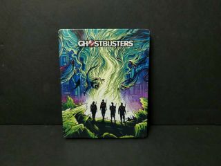 Ghostbusters (4k Uhd,  3d,  Blu - Ray,  2016) Best Buy Steelbook.  Oop Very Rare