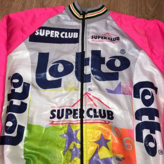 Lotto Club rare vintage cycling jacket size 6 (XL - XXL) 3
