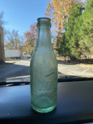 1900’s Dyersburg TN Coca Cola Glass Straight Sided Bottle RARE 2
