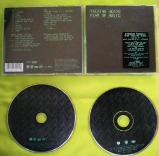 Talking Heads - Fear Of Music Rare Cd/dvd Remastered And Surround Sound,  Videos