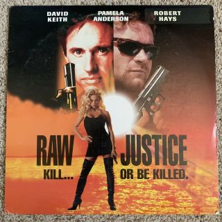Raw Justice Laserdisc - Pamela Anderson - Ultra Rare
