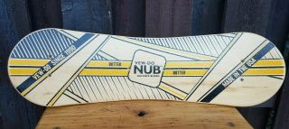Vew - Do Nub 28 " Butter Balance Board Made In Usa Rare