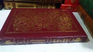ONE DAY IN THE LIFE by Aleksandr Solzhenitsyn - Easton Press Leather RARE FIND 3