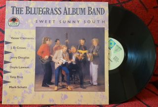 The Bluegrass Album Band Sweet Sunny South Rare 1990 Spain Press Lp
