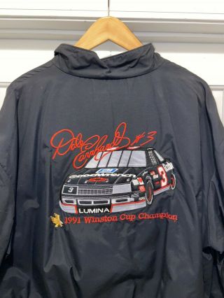 Rare Race Xxl Dale Earnhardt Nascar Winston Cup Series Pit Crew Jacket 3