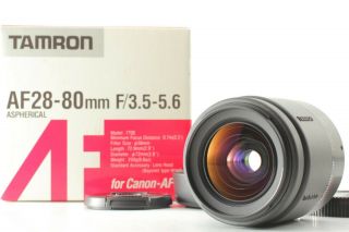 Rare【unused】 Tamron Af 28 - 80mm F/3.  5 - 5.  6 Zoom Lens Canon Ef Mount Eos Japan 1675