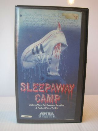 Sleepaway Camp (vhs,  1984) Very Rare Media Horror - Slasher Movie,  Htf