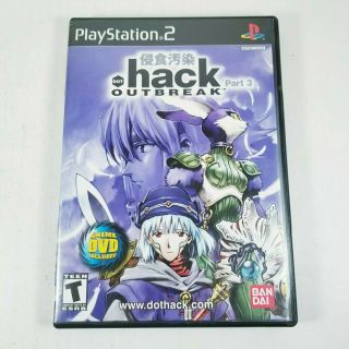. Hack Outbreak Part 3 Complete - Sony Playstation 2 - Ps2 - Rare Cib