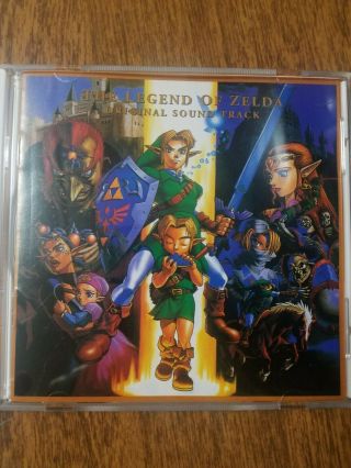 Rare The Legend Of Zelda - Ocarina Of Time - Soundtrack Cd 1998 Japan