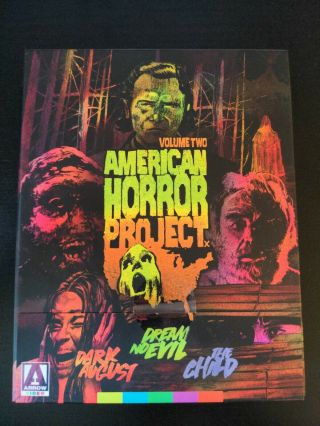 American Horror Project Vol 2 - Blu Ray - Arrow Video - Like Rare Oop