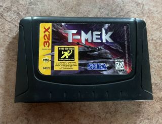 T - Mek (sega Genesis 32x) Rare Game - & Great