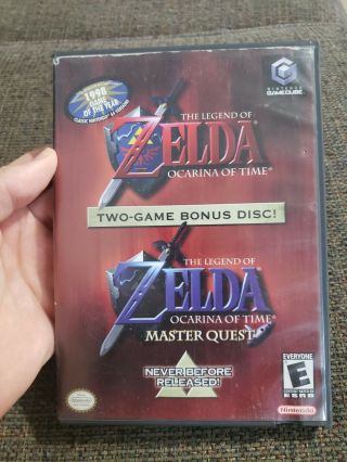 The Legend Of Zelda Ocarina Of Time Master Quest Nintendo Gamecube Complete Rare