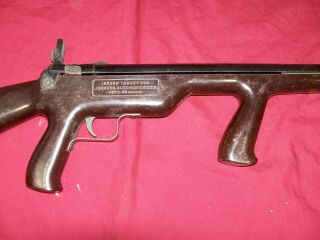 RARE Old BB Rifle Johnson Automatics Indoor Target Gun Toy Vintage Spring.  177 3