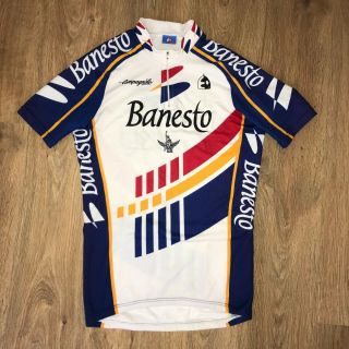 Banesto Campagnolo Etxe - Ondo Rare Vintage Cycling Jersey Size 6 (xxl)