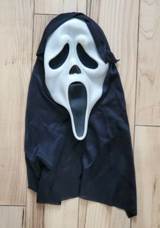 Scream 4 Costume Mask with Robe Gloves Knife RARE Scream Costume 2010 Scream 2