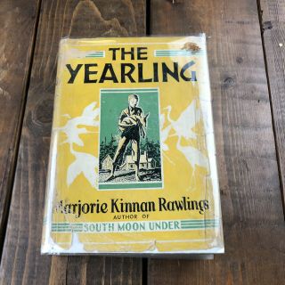 Rare True 1st Edition - The Yearling - First Printing - Rawlings - 1938