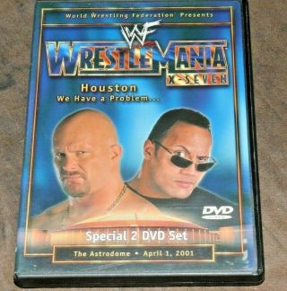 Wwf Wrestlemania X - Seven 17 Dvd Rare Authentic Us Release Out Of Print
