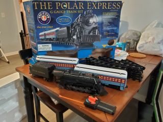 Lionel Polar Express Battery Powered G Gauge Train Set 7 - 11022 Great Rare