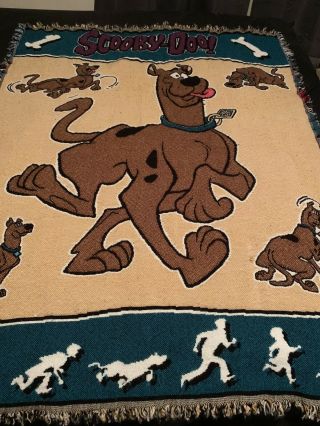 Scooby - Doo Throw Blanket Northwest 54x40” Euc Rare
