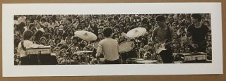 David Byrne Talking Heads Rare 2003 Promo Lithograph Poster Part D For Once Cd