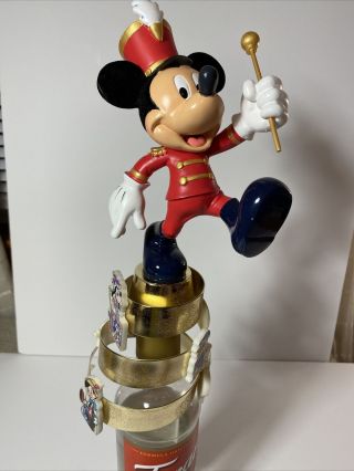 Mickey Mouse Band Leader Christmas Tree Topper Disney 12” 2003 Rare
