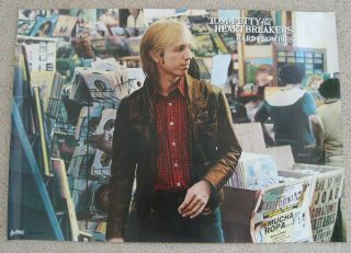 Tom Petty And The Heartbreakers - Hard Promises,  Vintage,  Rare,  1981 Music Poster