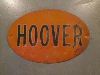 Rare Vintage Hoover Vacuum Sign