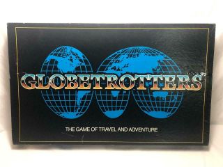 Rare Globetrotters 1984 Board Game The Game Of Travel And Adventure Irwin Toys