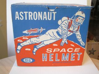 Vintage Astronaut Space Helmet From Ideal,  Rare,  Htf,  60 