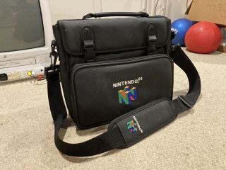 Nintendo 64 (n64) Official Game Console Carry / Travel Shoulder Bag - Rare,  Oem