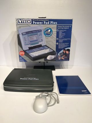 Vtech Precomputer Power Pad Plus Complete Vintage Rare