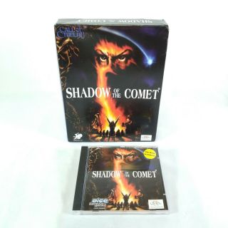 Call Of Cthulhu Shadow Of The Comet Italy 1993 Rare Vtg Big Box Pc Game P4