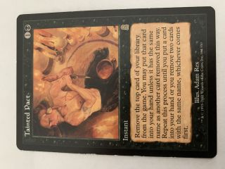 Mtg Magic The Gathering - Tainted Pact - Odyssey - Lp