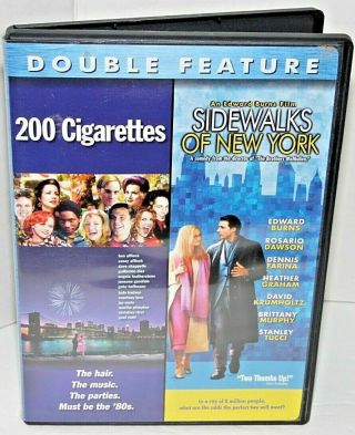 200 Cigarettes / Sidewalks Of York Double Feature 2008 Rare Oop Region 1