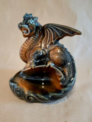 Rare Vintage Old Soviet Ussr Dragon From Ceramics