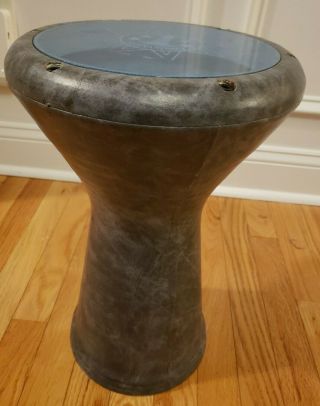 Doumbek Drum Darbuka Alexandria,  Made In Egypt With Case And Extra Drumhead Rare