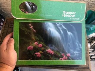 Vintage 80s trapper keeper rare waterfall with inserts mead great shape 2