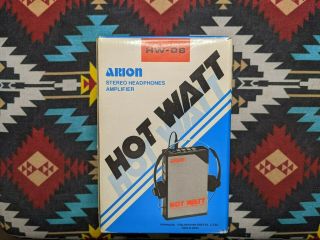 Arion Hw - 08 Hot Watt Stereo Headphones Amplifier,  1980s Rare & Vintage