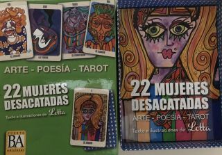Very Rare Tarot 22 Arcanas Cards Deck Crazy Woman Mujeres Desacatadas Argentina