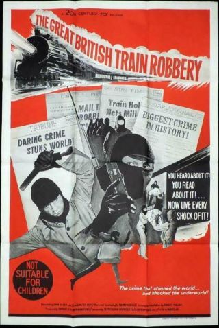 Rare 16mm Feature: Great British Train Robbery (horst Tappert)
