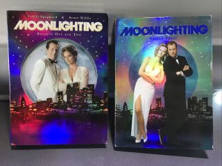 Moonlighting Seasons 1 2 & 3 Dvd 10 Discs Bruce Willis Cybill Shepherd Rare Oop