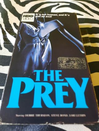 The Prey (1984) Vhs Hbo Video / 80s Horror / 80s Slasher / Rare Cult Film
