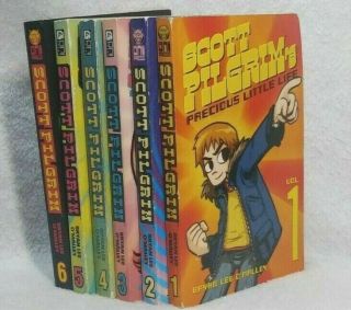 First Edition Scott Pilgrim Complete Series By Bryan Lee O 