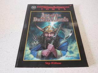 Vintage Ad&d Axe Of The Dwarvish Lords Module 1999 Tsr Dungeons Dragons Vgc Rare
