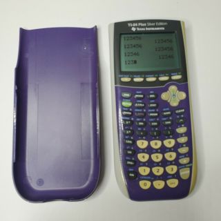 Texas Instruments TI - 84 Plus Silver Edition Graphing Calculator - Rare Purple 2
